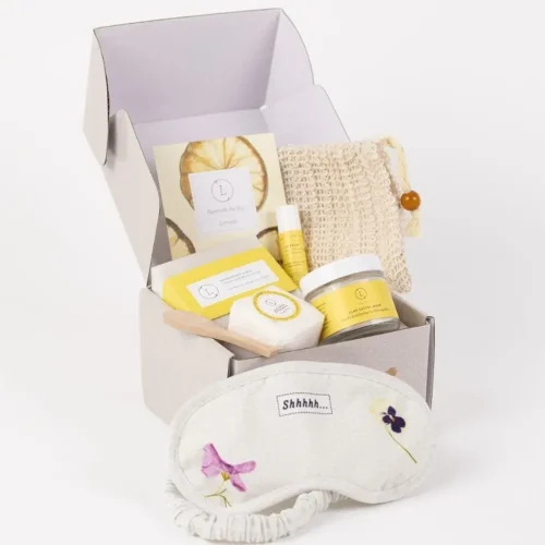 Natural Citrus Bath & Body Skincare Set, A Thoughtful & "Thinking of You" Gift