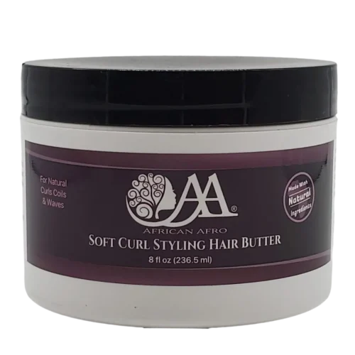 Moisturizing Soft Curl Styling Hair Butter | with Shea Butter