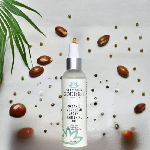 Organic Moroccan Argan Oil Hair Shine Spray